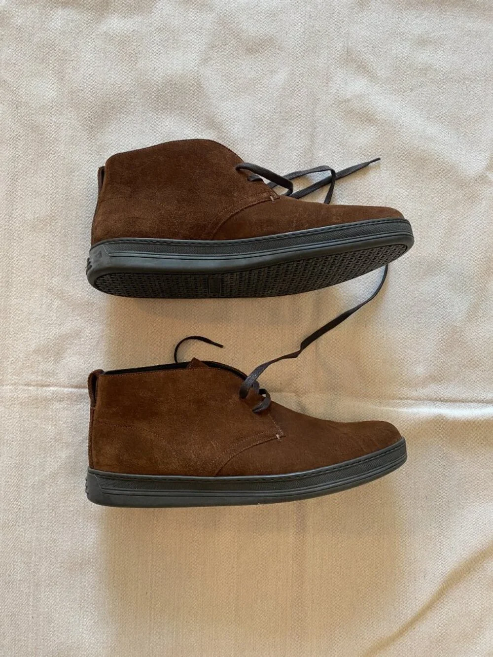 Tom Ford Clarence Brown Suede Chukka Boots Size 11